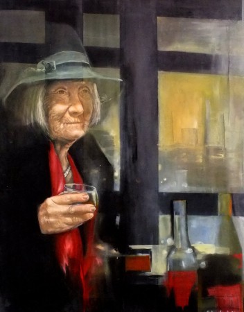 1. STARE WINO 80x90, TECHNIKA MIESZANA, 2018.jpg