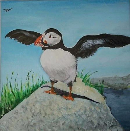 027_krzysztof_karewicz_Puffin_akryl 30_30.jpg